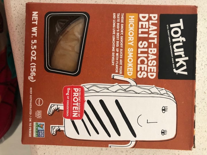review photo of Tofurky Plant Based Deli Slices Hickory Smoked shared by @dcaversaschi on 06 Jan 2020 - review