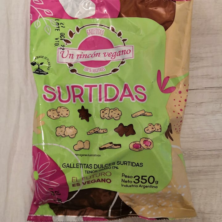 photo of Un Rincón Vegano Galletitas Surtidas shared by @vivegan on  06 Mar 2022 - review