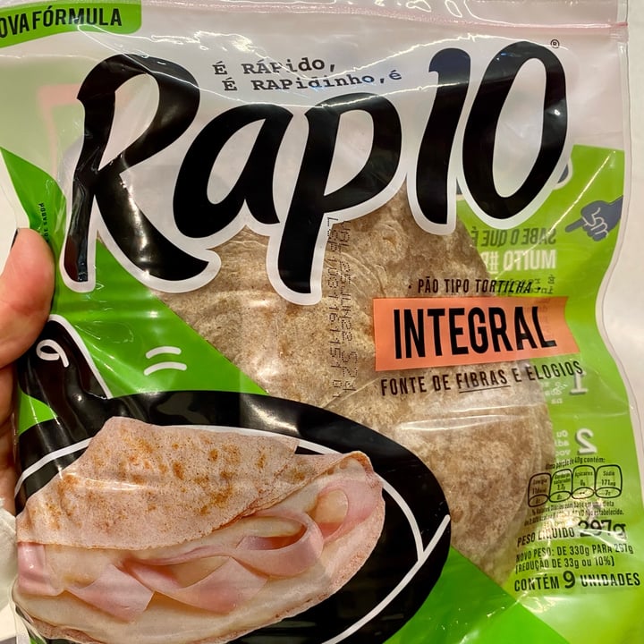 photo of Rap 10 Pão Tortilha Integral shared by @lsh0sp on  10 May 2022 - review