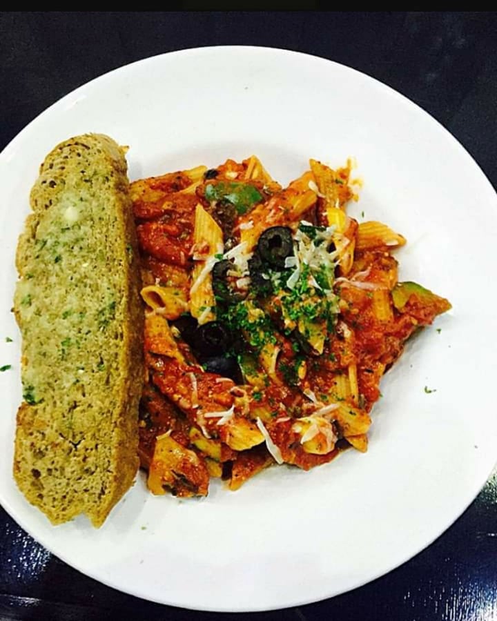 photo of AJA Fresh, Grilled & Healthy- Best Dessert Shop/Organic Food Cafe/Gluten free Food In Chandigarh Whole Wheat Penne Pasta with Roasted tomato Basil Sauce Aja shared by @davinderhsi on  18 Feb 2020 - review