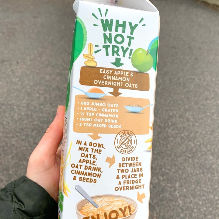 photo of Sainsbury's Oat Drink shared by @vegpledge on  05 Feb 2022 - review