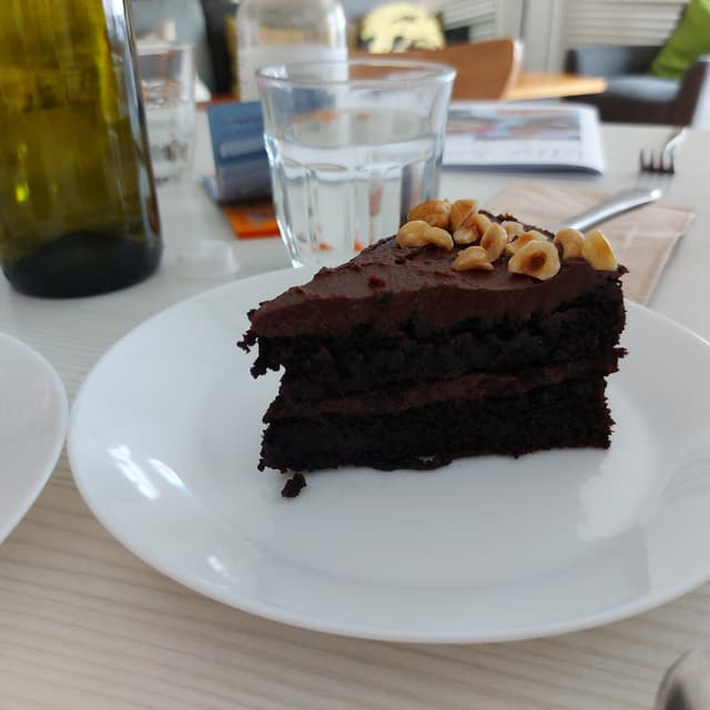 Photo of the dish “Chocolate Hazelnut Vegan Gluten-Free Cake”