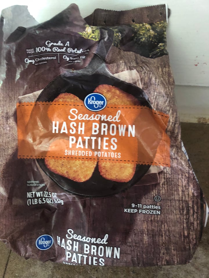 photo of Kroger Hash Brown Patties shared by @nisharespect on  03 Jul 2022 - review