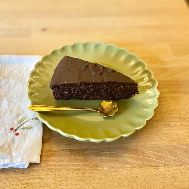 菜肴“torta sacher vegana”的照片