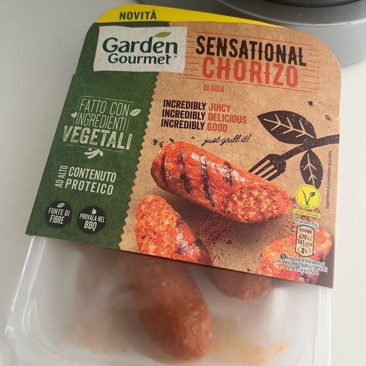 photo of Garden Gourmet Sensational Chorizo shared by @frafri on  03 Apr 2022 - review