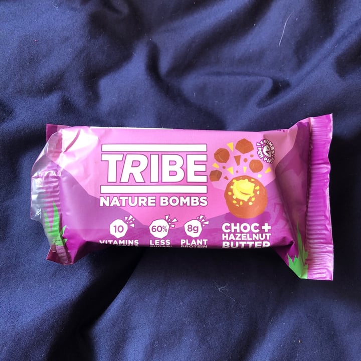 photo of TRIBE Nature Bombs Choc + Hazelnut Butter shared by @yourlocalvegan on  17 Sep 2020 - review
