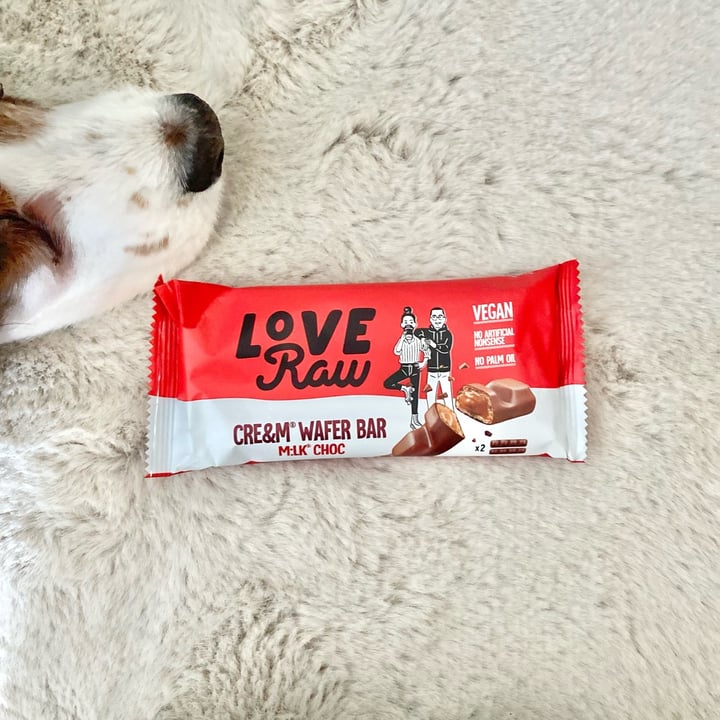 photo of LoveRaw Cre&m Filled Wafer Bars shared by @immira on  25 Nov 2021 - review