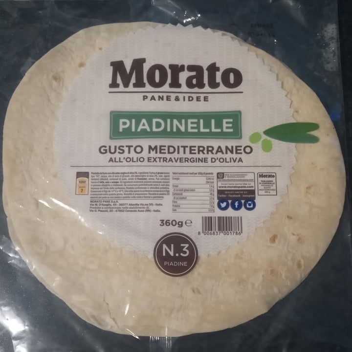 review photo of Morato Piadinelle Gusto Mediterraneo shared by @lucythewombat on 04 May 2022 - review