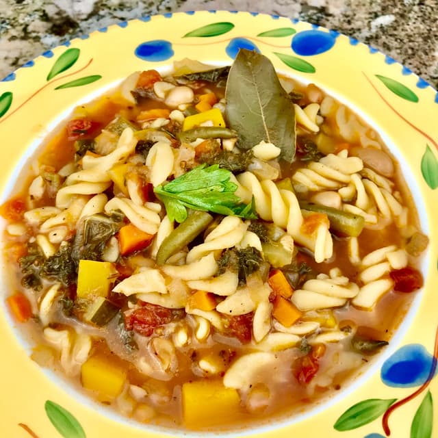 Photo of the dish “Winter Squash Minestrone Soup”