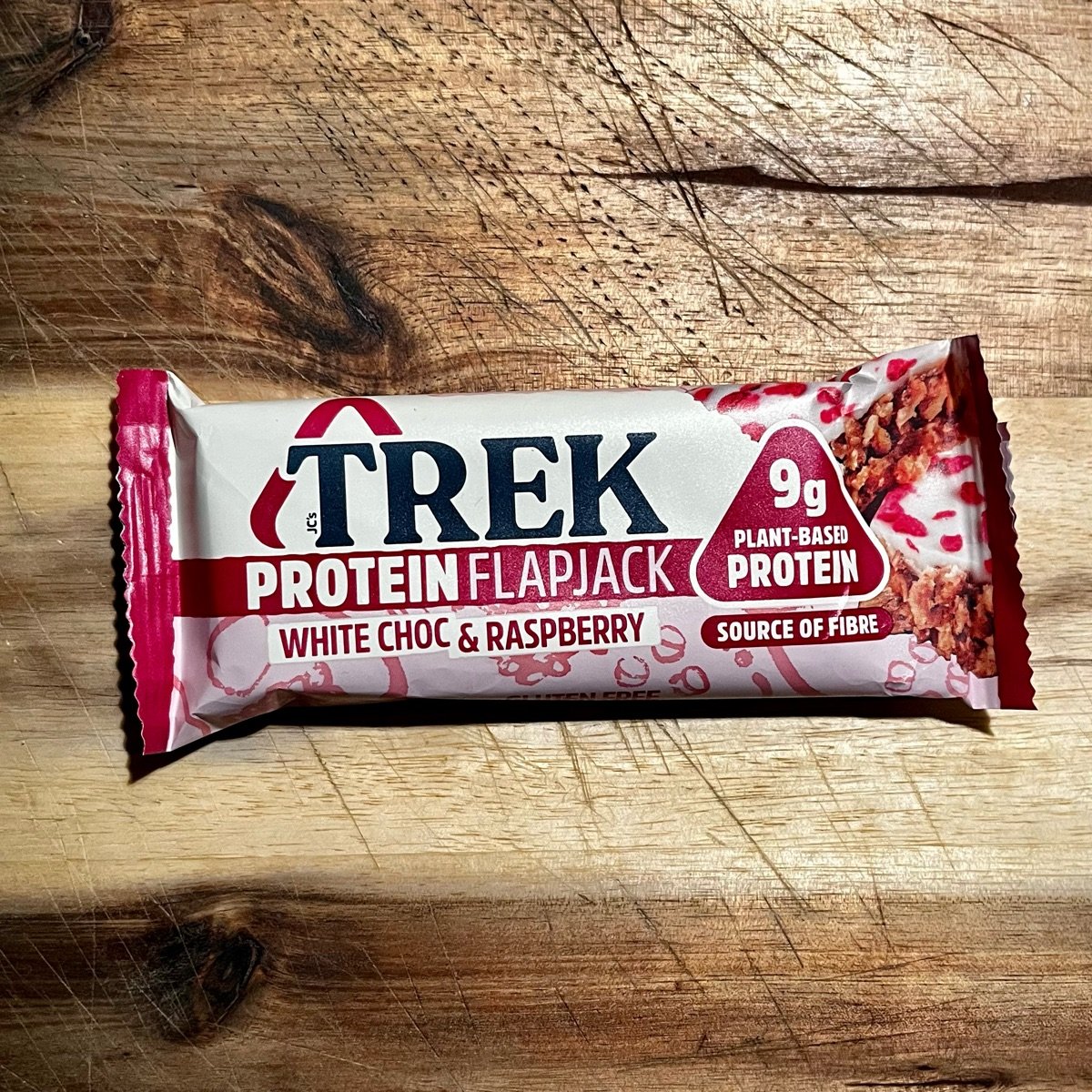 Protein Flapjack (White Choc & Raspberry) at TREK - Review by @mtp ...