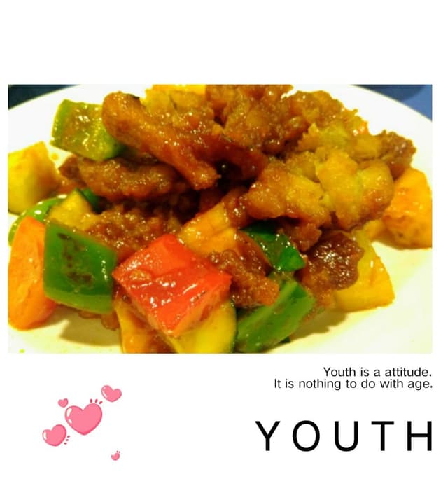 Photo of the dish “Abalone Mushroom In Sweet & Sour Sauce”