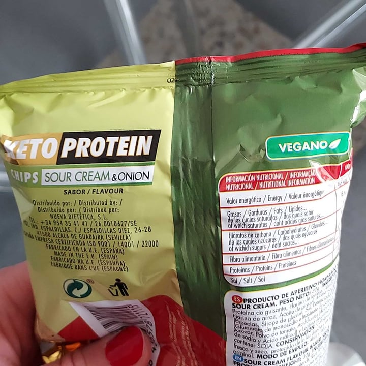 photo of Bestdiet Sport Keto Protein , Chips Sour Cream & Onion shared by @sabrinamurua on  23 Apr 2022 - review