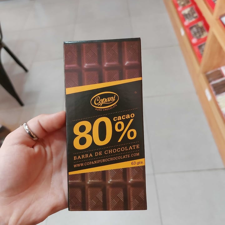 photo of Copani Chocolate 80% Cacao shared by @valeni on  26 Nov 2021 - review