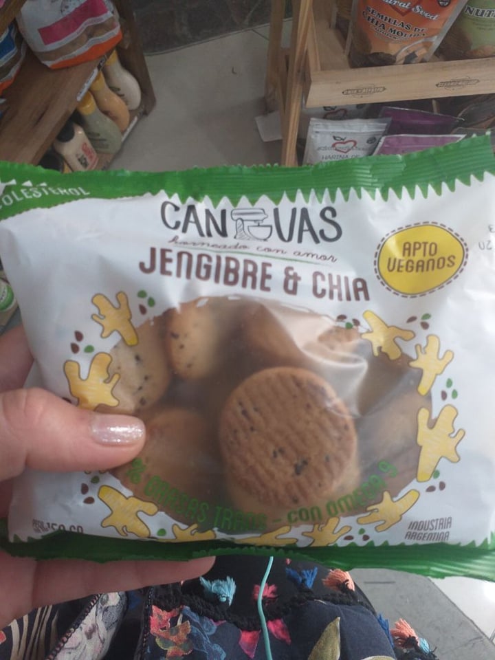 photo of Canvas Galletitas de Jengibre & Chia shared by @reginam on  02 Dec 2019 - review