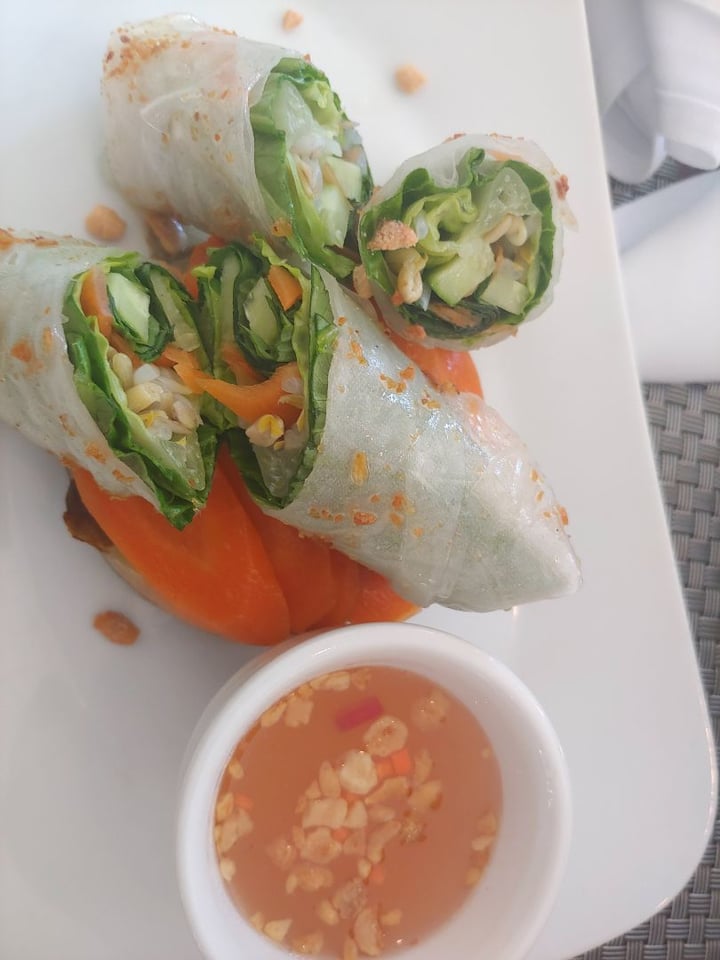photo of Le Méridien Angkor Veggie wrap shared by @vegananu on  17 Dec 2019 - review