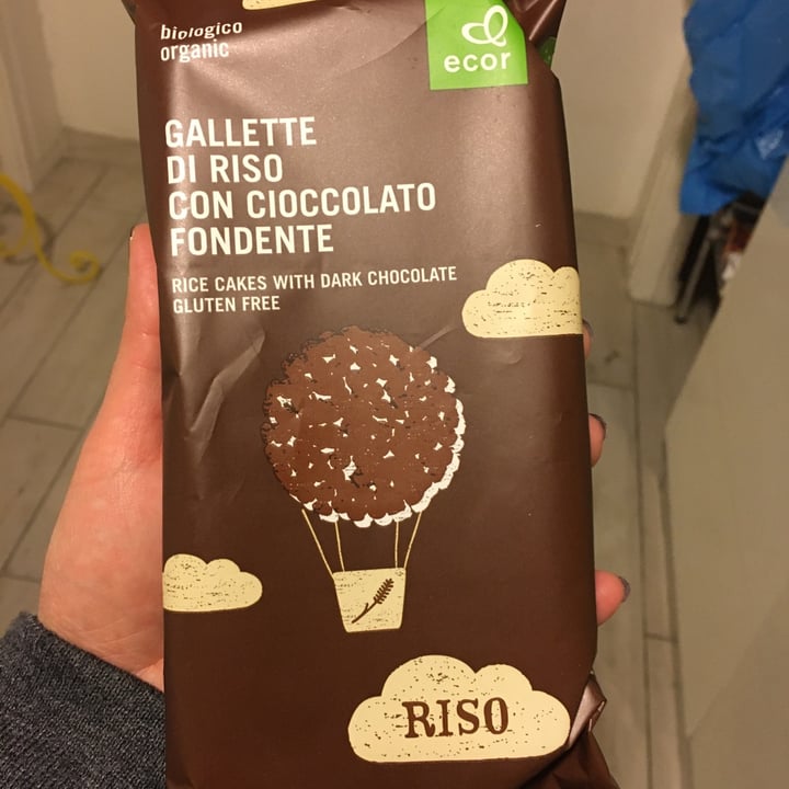 photo of Ecor Gallette di riso con cioccolato fondente shared by @danicont on  29 Apr 2021 - review