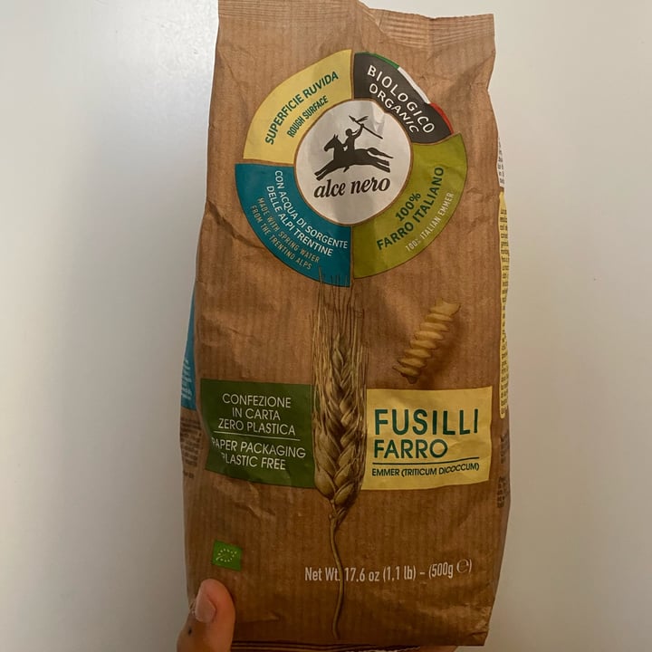 review photo of Alce Nero Fusilli di farro shared by @ludovive on 09 Jun 2022 - review