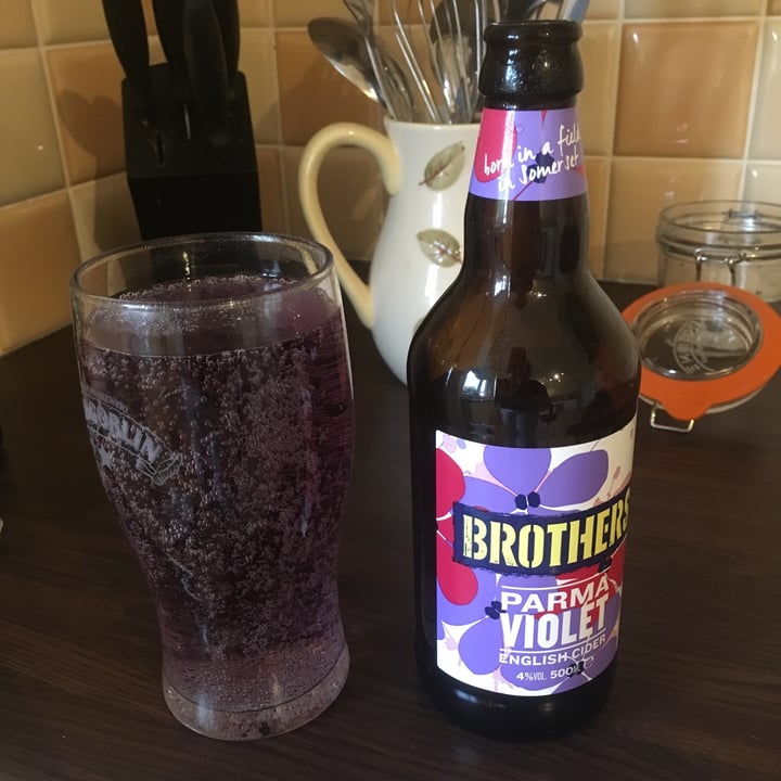 photo of Brothers Parma violet English cider shared by @alicekatyc on  01 Jul 2020 - review