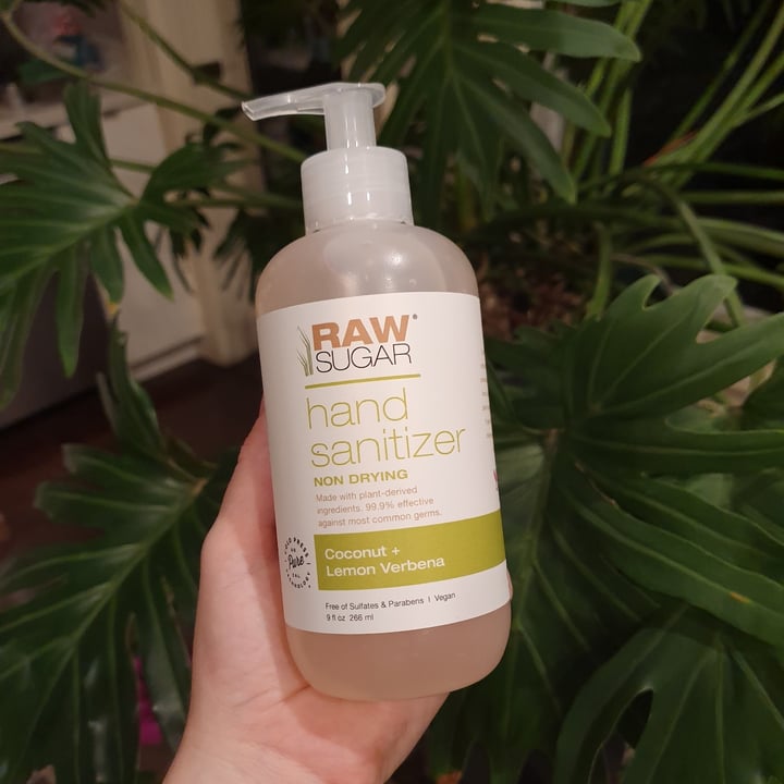 photo of Raw Sugar Coconut + Lemon Verbena Hand Sanitizer shared by @anistavrou on  04 Nov 2020 - review