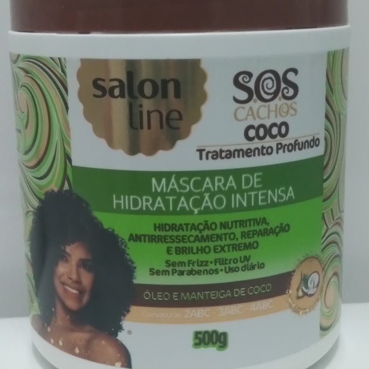 photo of Salon line Máscara de hidratação - SOS cachos shared by @annabia on  15 Dec 2021 - review