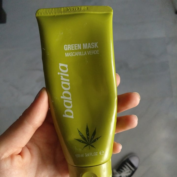 photo of Babaria Bio  Mascarilla verde shared by @caralpo on  13 Jul 2021 - review
