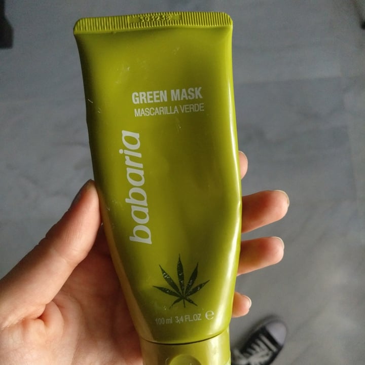 photo of Babaria Mascarilla verde shared by @caralpo on  13 Jul 2021 - review