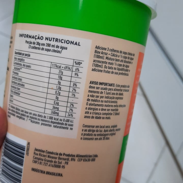 review photo of Jasmine Biov Arroz + Cálcio shared by @luguareze on 26 May 2022 - review