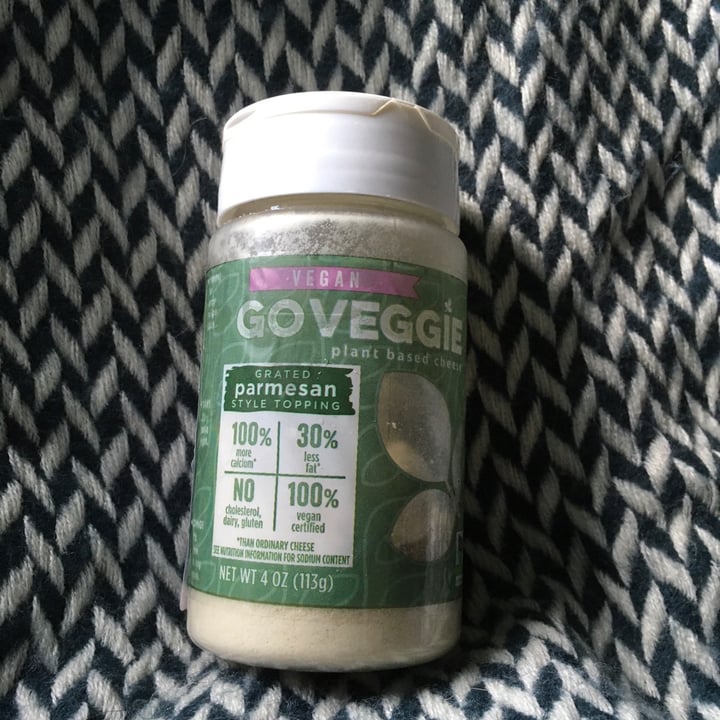 photo of GO VEGGIE Go Veggie Grated Parm shared by @niecee21 on  29 Jun 2021 - review