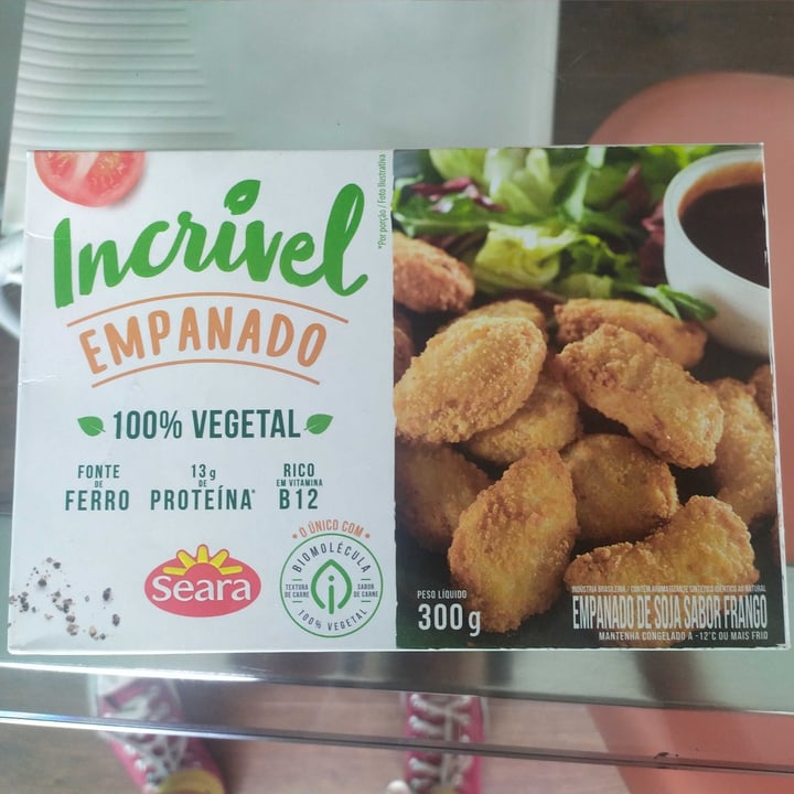 review photo of Incrível - Seara empanado 100% vegetal shared by @nbcogumelo on 07 Sep 2022 - review