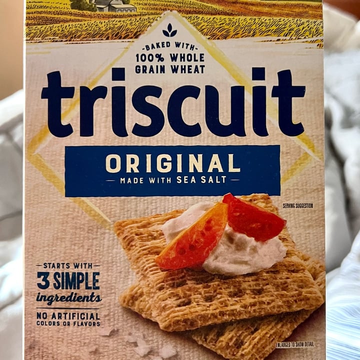photo of Triscuit Original Triscuit Sea Salt shared by @anitalmp on  13 Jan 2023 - review