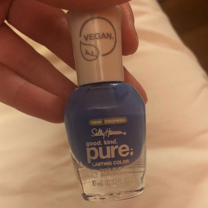 review photo of Good Kind Pure Blue Nail polish shared by @inon on 25 Jun 2022 - review