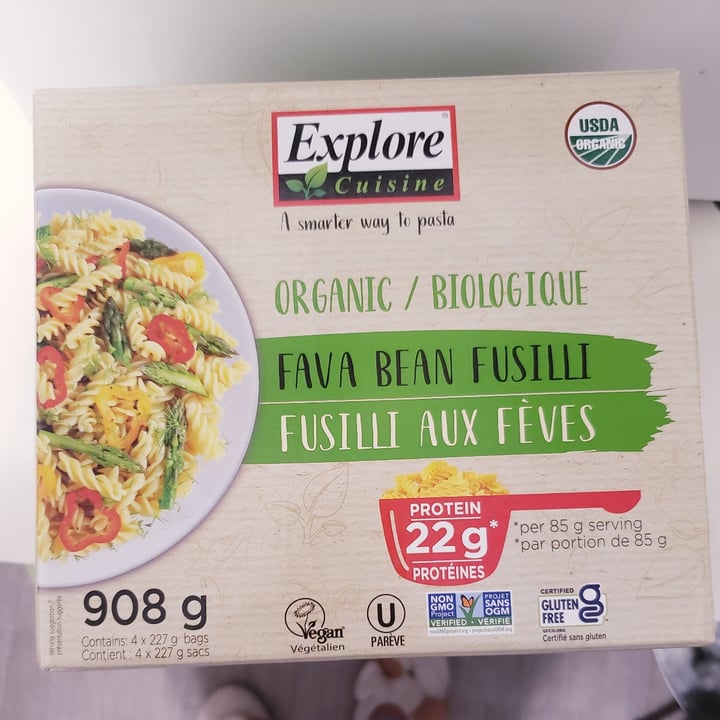 photo of Explore Cuisine Fava Bean Fusilli shared by @brittanycap on  29 Aug 2021 - review