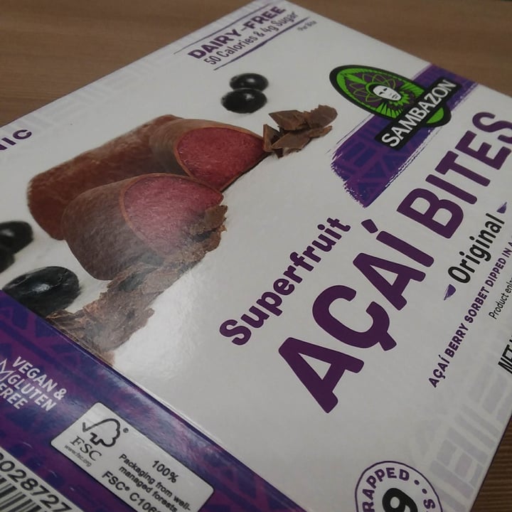 photo of Sambazon Superfruit Acai Bites shared by @x9flourishing on  04 Oct 2022 - review