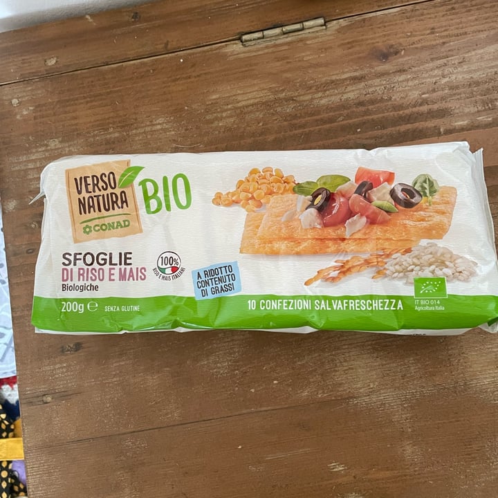 review photo of verso natura bio sfoglie di riso e mais shared by @maniecleo on 02 Nov 2022 - review