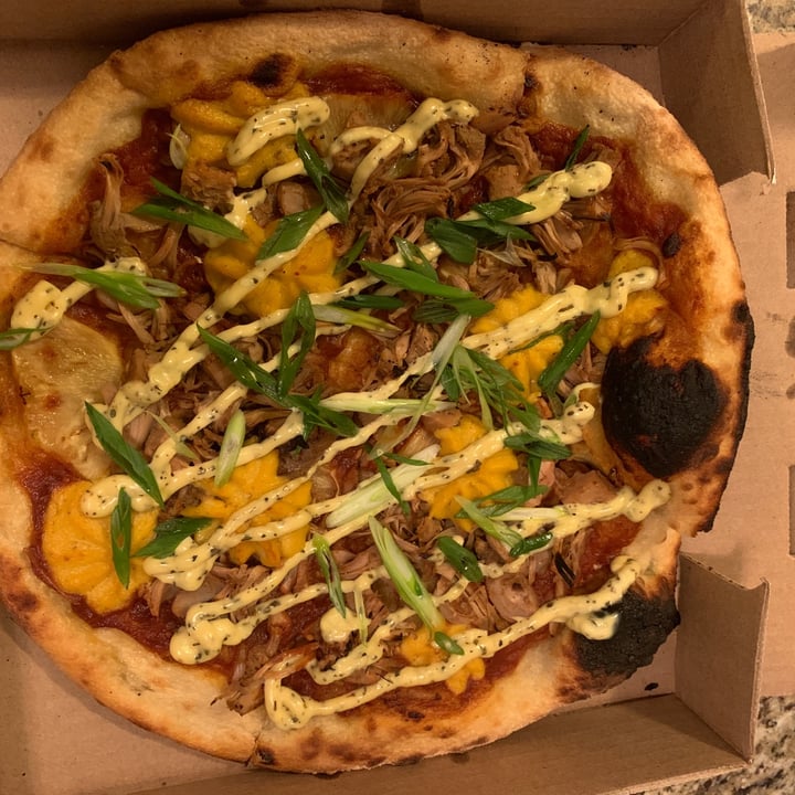 photo of Pizzeria Du bbq jackfruit pizza shared by @kajun23 on  13 Dec 2020 - review