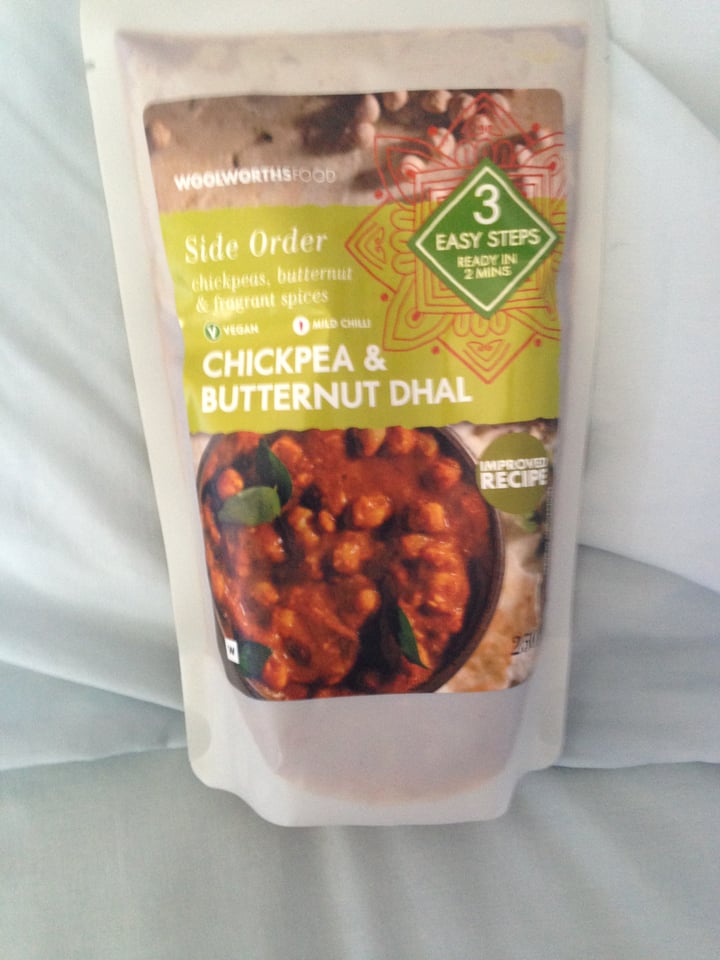 photo of Woolworths Food Chickpea & Butternut Dhal shared by @maesti on  03 Feb 2020 - review