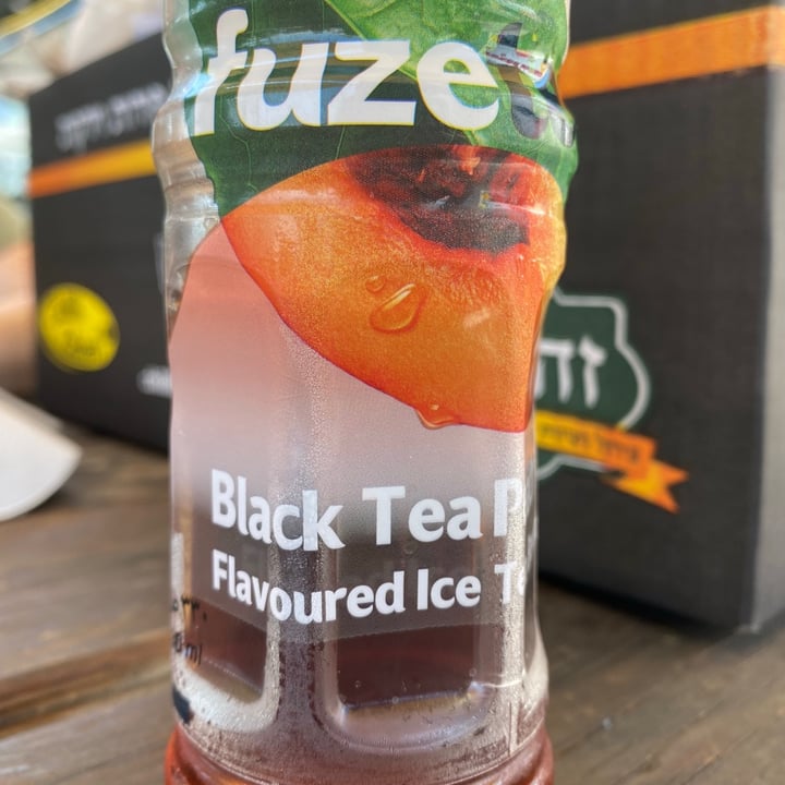 photo of fuzetea Peach Black Iced Tea shared by @kerent10 on  03 Sep 2021 - review