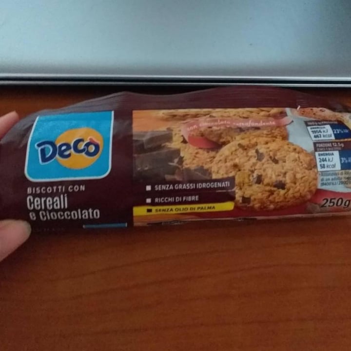 photo of Bio Decò biscotti cereali e cioccolato shared by @marti5310 on  21 Mar 2022 - review