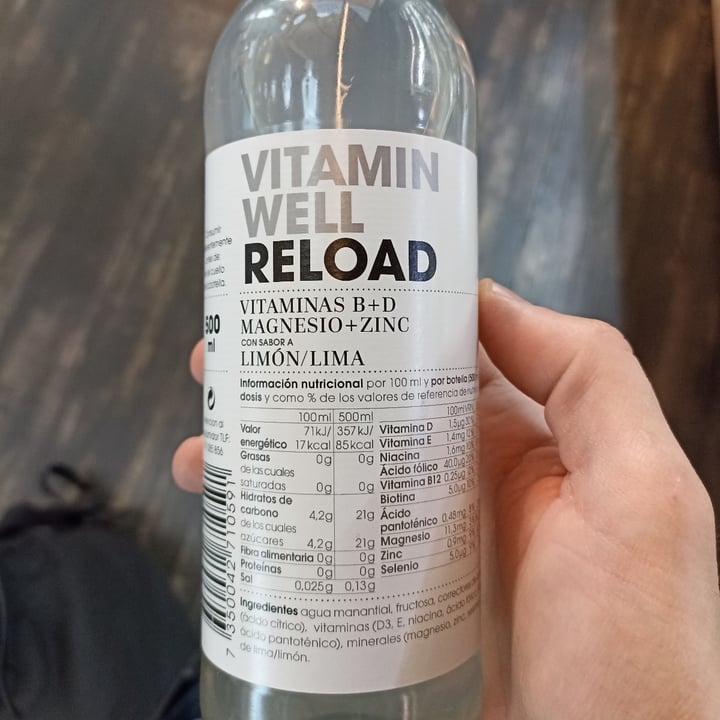 photo of Vitamin Well Reload shared by @trajkovskagutierrez on  08 Apr 2022 - review
