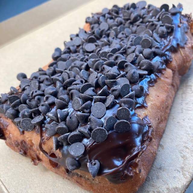 Photo of the dish “Vegan Chocolate Chip Chocolate Donut”