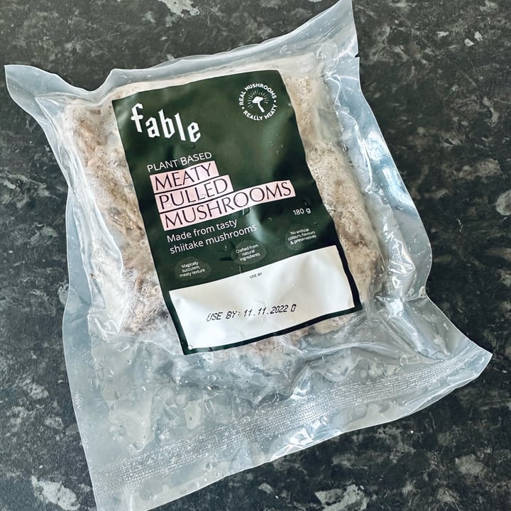 photo of Fable Fable Meaty Pulled Mushrooms shared by @leonsmeow on  04 Nov 2022 - review