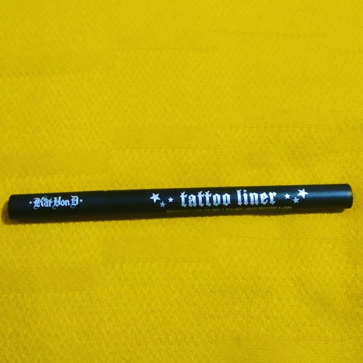 photo of KVD Beauty Tattoo liner shared by @roodramasco on  12 Feb 2021 - review