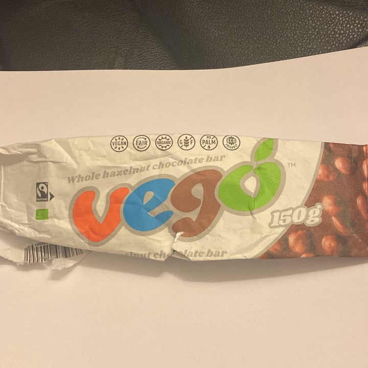 photo of Vego Whole Hazelnut Chocolate Bar (150g) shared by @ginacorleone on  06 Jan 2022 - review