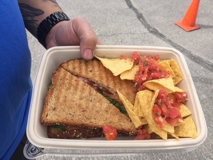 review photo of Simply Pure by Chef Stacey Dougan Grilled TLT shared by @veganlifekat on 08 Apr 2020 - review