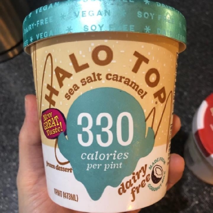 photo of Halo Top Creamery Sea Salt Caramel shared by @shmoopsify on  27 Feb 2021 - review