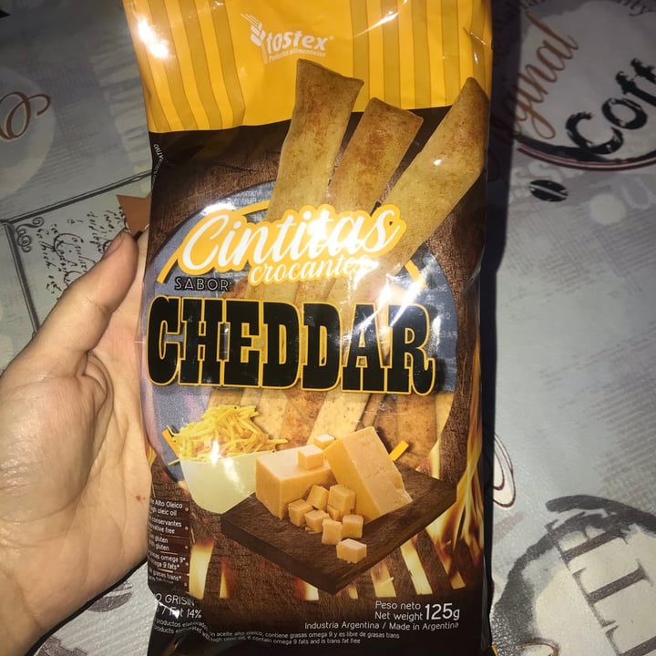 photo of Tostex Cintitas sabor cheddar shared by @florecia on  11 May 2021 - review