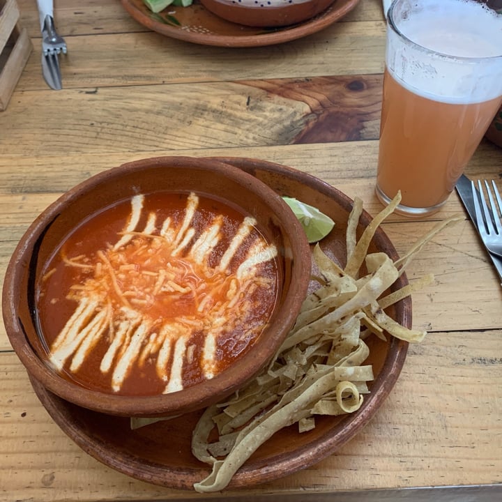 photo of LA COLMENA Sopa Azteca shared by @karlaleroyal on  05 Apr 2021 - review