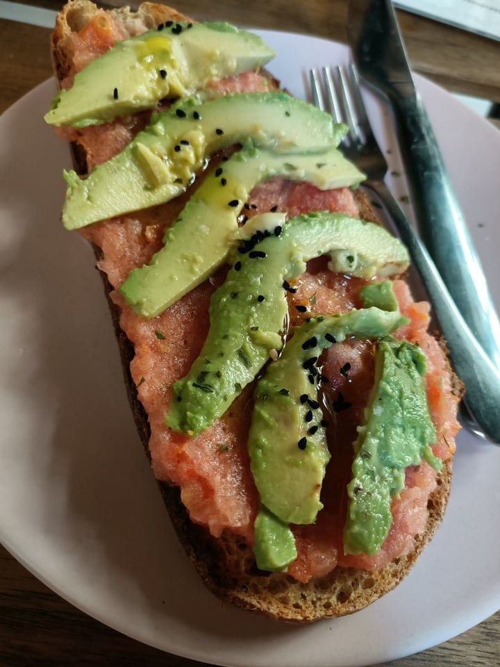 photo of Cafeteria Plántate Brunch vegano shared by @hannahveganamadrid on  05 Mar 2020 - review