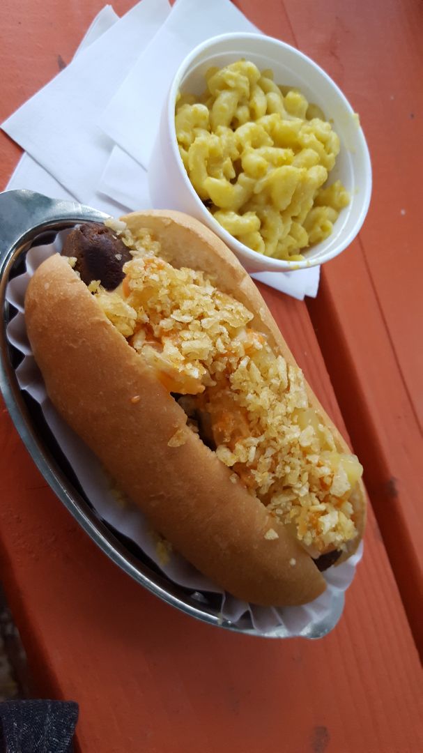 review photo of Simon's Hot Dogs Colombian hot dog shared by @ssterben on 23 Aug 2019 - review