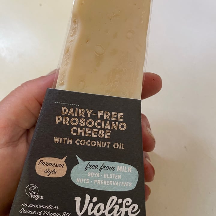 photo of Violife Dairy free Prosociano Cheese shared by @bianca1701 on  14 Jan 2021 - review